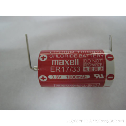 Er3, Er3s, Er6c, Er17/33, Er17/50, Er3 (1/2AA) , Er6c (AA) , Er3s (1/2AA) , Er10/283.6V